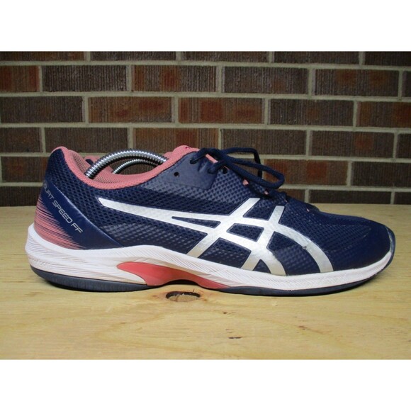 Asics Shoes - ASICS Womens Court Speed FF Shoes 1042A080 Blue Pink Pickleball Tennis Size 11
